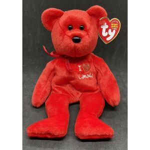 TY I LOVE‎ CANADA the BEAR  BEANIE BABY - MINT with MINT TAG